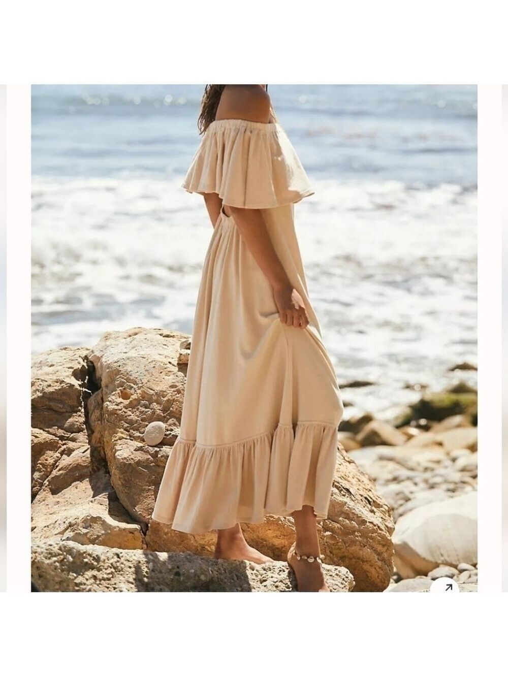Free People BNWT Lynne Midi Dress!